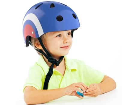 Casco De Bicicleta molto circle edad 2 años azul infantil para niños. distintos coloresmodelos