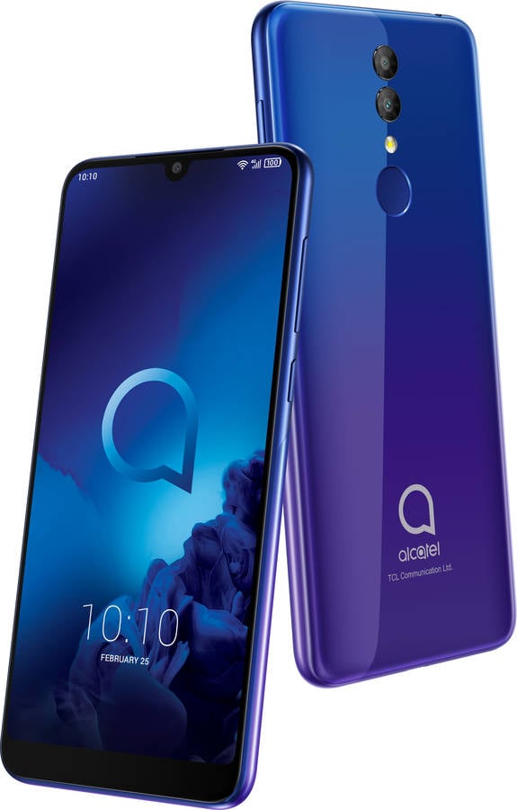 Alcatel 3 5053d 32gb azul 5.97 hd+ octacore 1.8ghz 32 ram 5.9 439 3500 mah android 2019 323gb dual sim bl 5.94 oc1.8ghz 3gb purpura 13 332gb 59 35053d 32gb+3gb