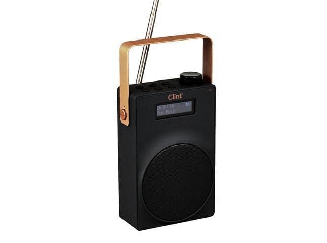 Clint F6dabb Portable dabfm radio color negro