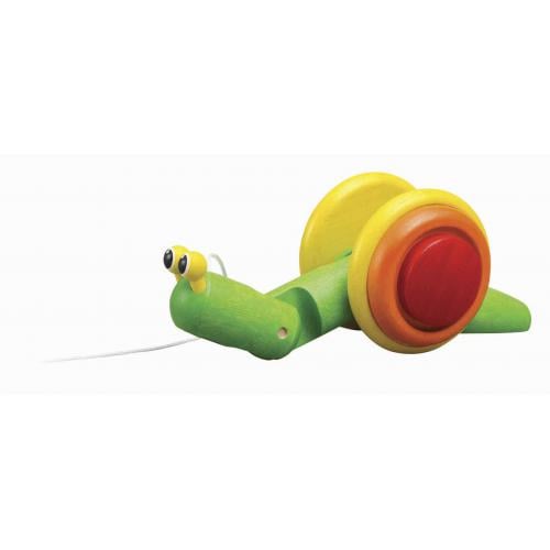 Juguete de Madera PLAN TOYS Caracol de Tirar