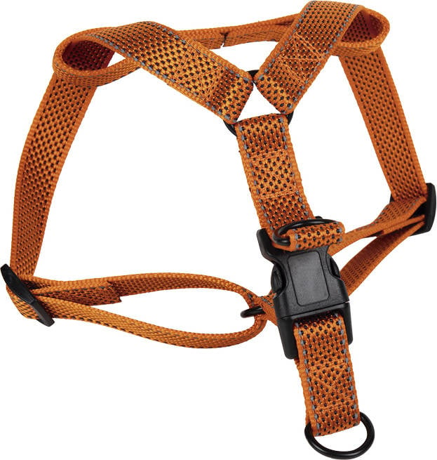 Arnes Para Perros Reflectante Naranja Reina 2,5X50-70Cm