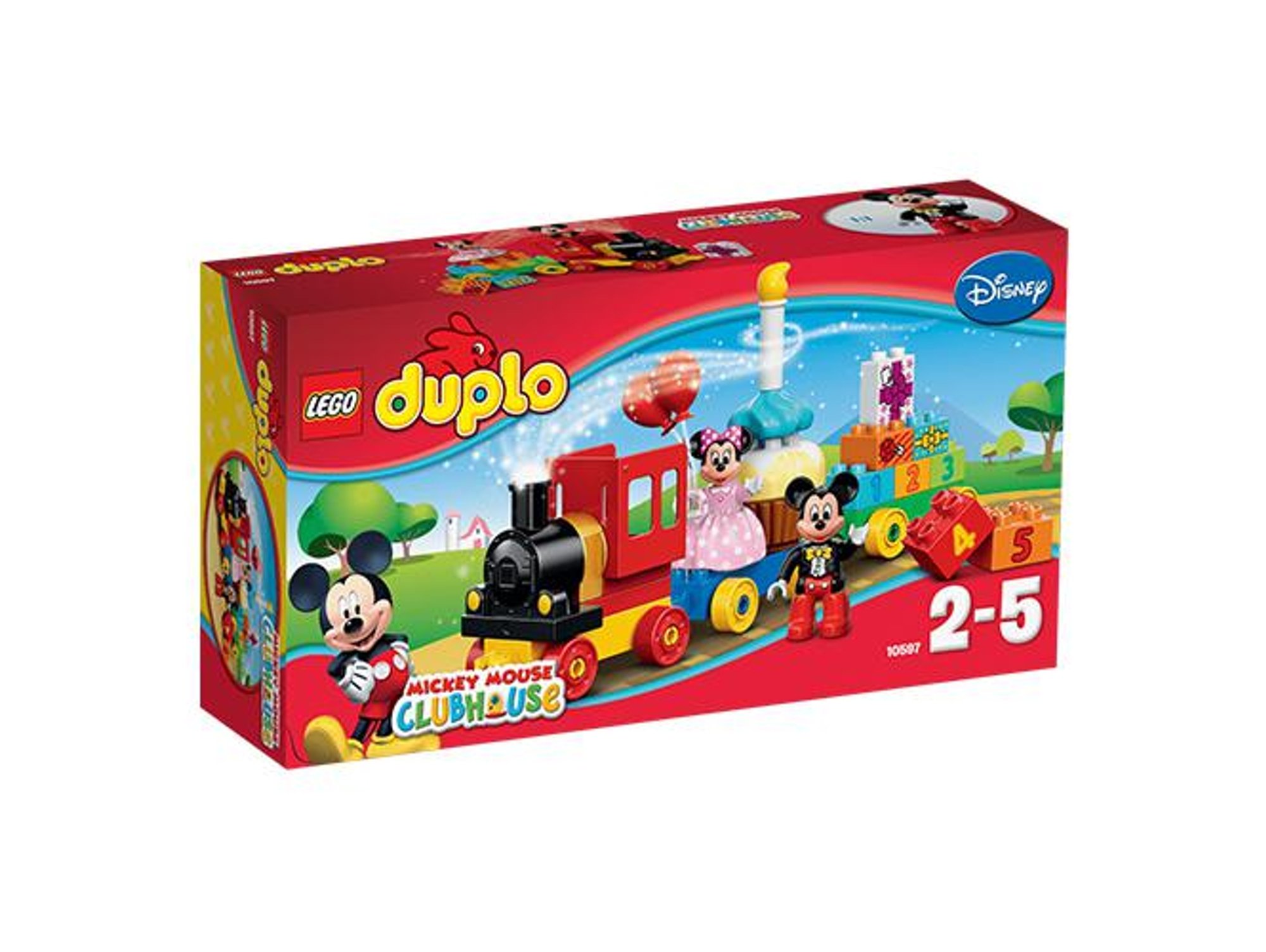 LEGO Duplo Desfile de Cumpleanos de Mickey y Minnie 10597 Edad minima 2 24 Piezas Worten.es