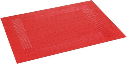 Base Individual Tescoma flaire frame 45x32 cm rojo 662095 mantel