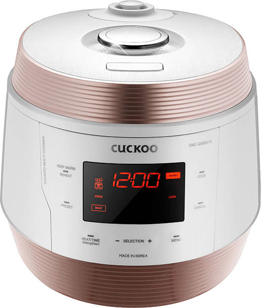 Cuckoo Cmcqsb501s Icook q5 8 en 1 premium olla de vapor multiuso acero inoxidable 5 1150