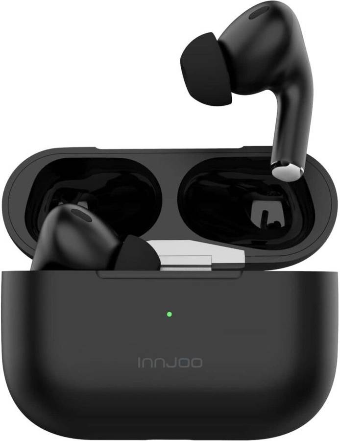 Auriculares Bluetooth True Wireless INNJOO GO PRO (In Ear - Micrófono - Noise Cancelling  - Negro)