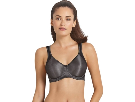 Sujetador Deportivo para Mujer ANITA Momentum Negro para Fitness (90B)