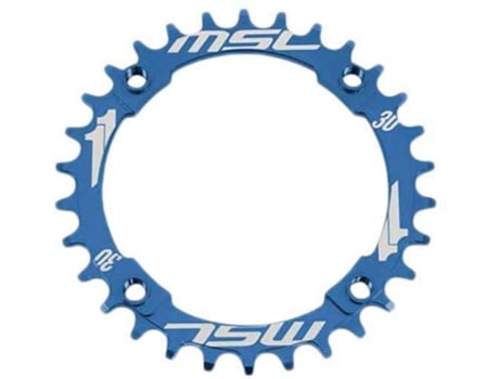 Carrete MSC Cnc Alu7075 4 Arm 104 Bcd Chainring