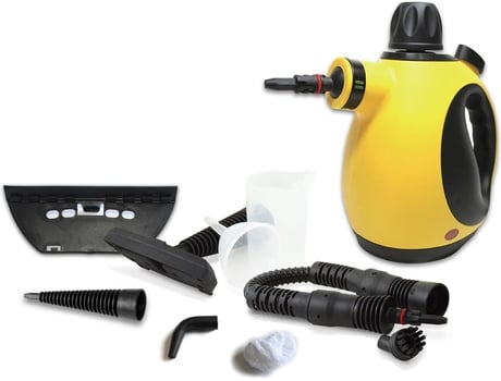 Limpiador Vapor Multiusos con accesorios bn3229 amarillo pistola de limpieza we houseware bn3229a