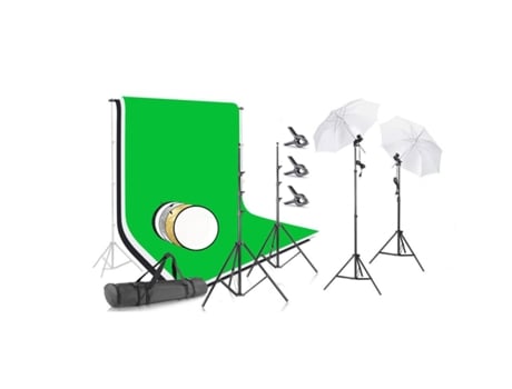 Kit de Iluminación de Estudio Fondos Estructura Reflector NEEWER