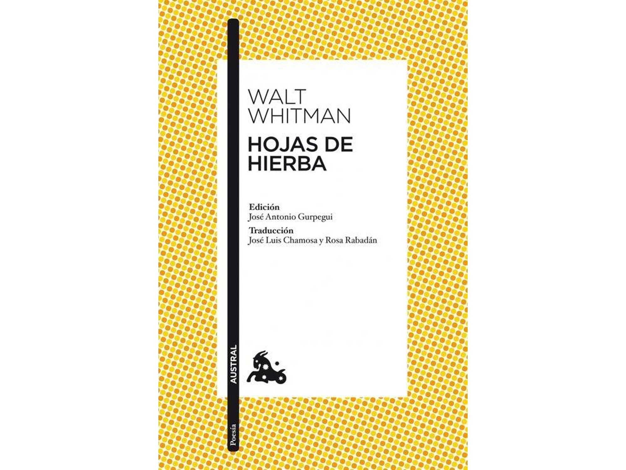 Libro Hojas De Hierba de Walt Whitman