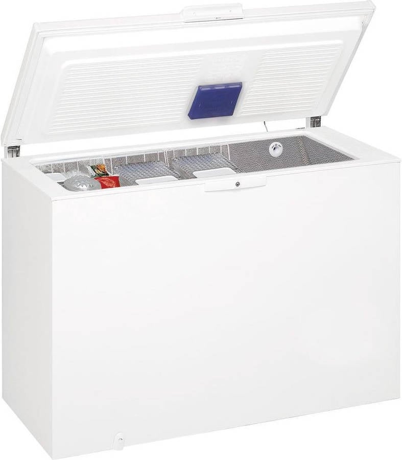 Congelador Horizontal WHIRLPOOL WHE39352 FO (Estático - 140.5 cm - 390 L - Blanco)