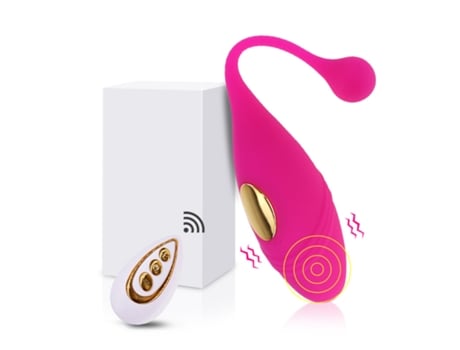 Vibrador de control remoto inalámbrico multifrecuencia para mujer (rosa) VEANXIN