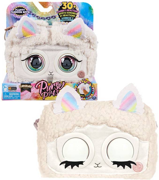 Muñeca SPIN MASTER Purse Pets E Pets Fluffy Llama Oc (Edad Mínima: 5 Años)