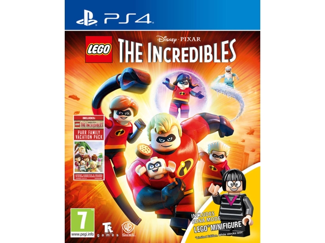 JG. PS4 LEGO INCREDIBLES TOY EDITION