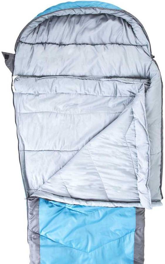 Saco De Dormir para camping trespass doze 3 temporadas azul 5 15 ºc multicolor talla