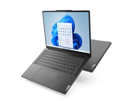 Laptop LENOVO Yoga Pro 9 (Gris - sRGB - 16 GB RAM - 512 GB SSD - Qwerty US - Intel Core i7 - Intel - Nvidia Geforce RTX 4050 - 14,5")