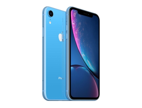 Smartphone APPLE iPhone XR (Reacondicionado Señales de Uso - 64 GB - Azul)