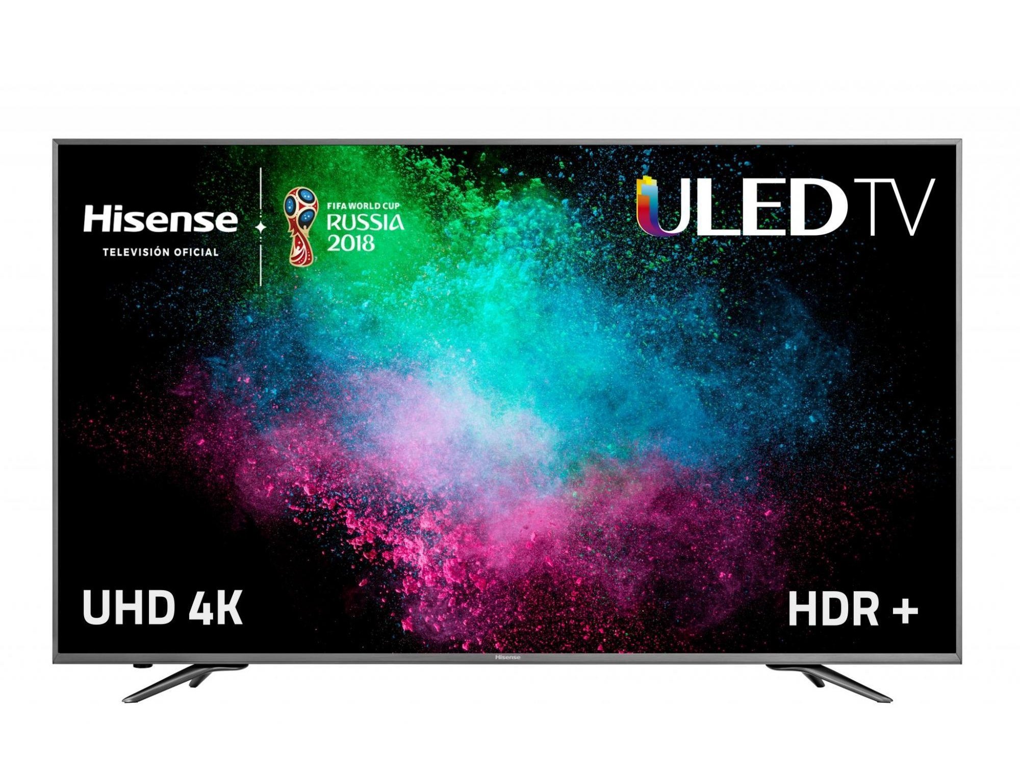 Televisor Hisense H65n6800 65 uled smarttv hdr+ 65n6800 4k uhd tv vidaau ultrahd modelo 2017 marco metal gris oscuro led 165 1651