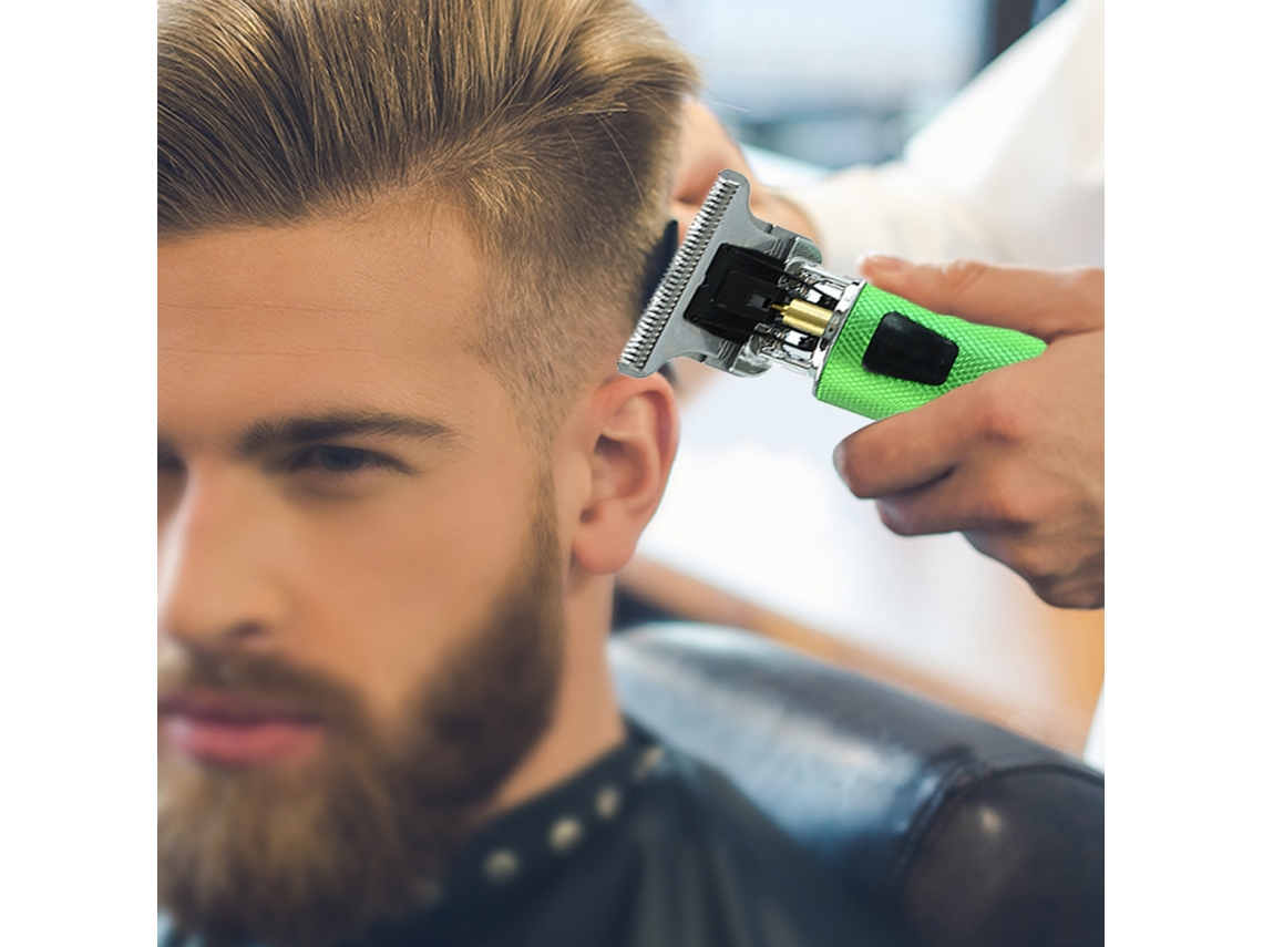 Cortapelos profesional para hombres, cortadora de pelo profesional, máquina  de afeitar recargable, pantalla LCD, corte de pelo con hoja de titanio