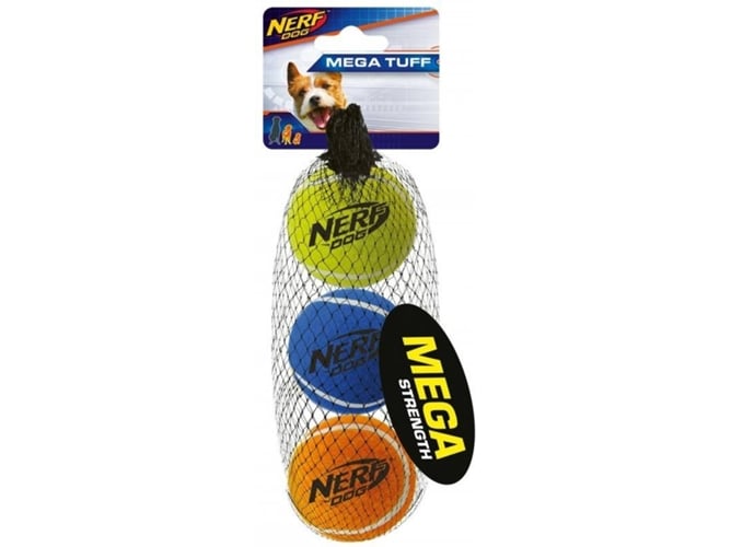 Pelota para Perros NERF Mega Strenght (M- 2 und)