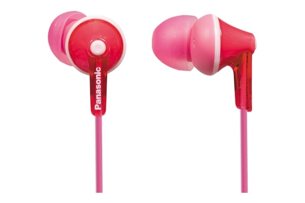 Auriculares con cable PANASONIC RP-HJE125E rosa