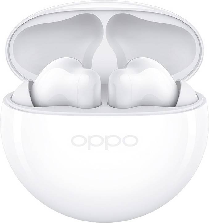 Auriculares Bluetooth True Wireless OPPO Enco Buds 2 (In Ear - Micrófono - Noise Cancelling - Blanco)