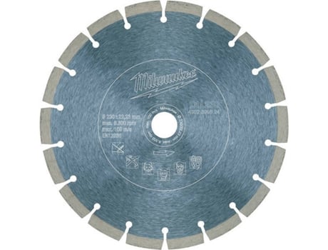 Disco de Diamante MILWAUKEE Du 230