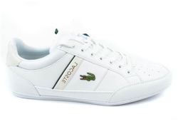 Zapatillas Deportivas LACOSTE Chaymon (Blanco - Cuero Natural- 47)