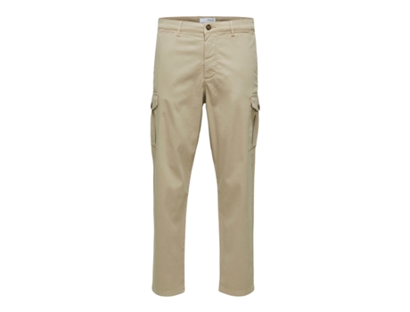 Pantalones SELECTED Hombre (Multicolor - 30 x 32)