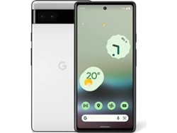 Smartphone GOOGLE Pixel 6a 5G (Reacondicionado Señales de Uso - 128 GB - Blanco)