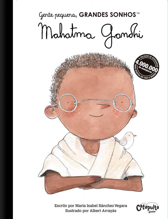 Libro Gente Pequena, Grandes Sonhos - Mahatma Gandhi de María Isabel Sánchez Vegara (Portugués BR)