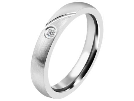 AKZENT Anillo Mujer em Acero Inoxidable – Tam.56 – 0138