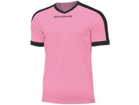 Camiseta de Hombre para Fútbol GIVOVA Revolution Poliéster Rosa (L)