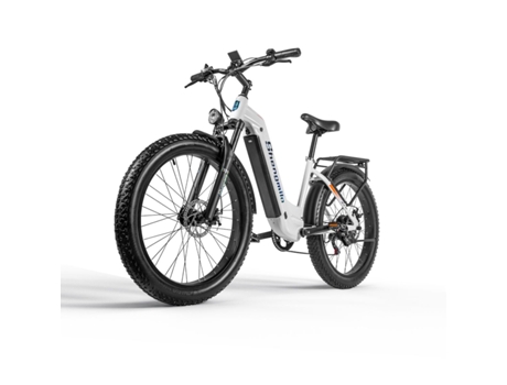 Bicicleta eléctrica SHENGMILO Step Through 1000W Bafang Motor Fat Tire 17.5AH 840WH 26 90km Bicicleta eléctrica para adultos de 7 velocidades MX06