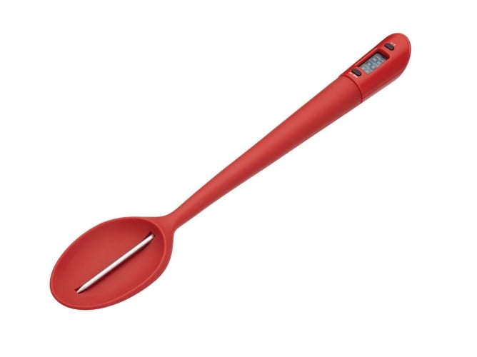 Kitchencraft Homemade Cuchara de silicona con acero inoxidable incluido 32 cm rojo en