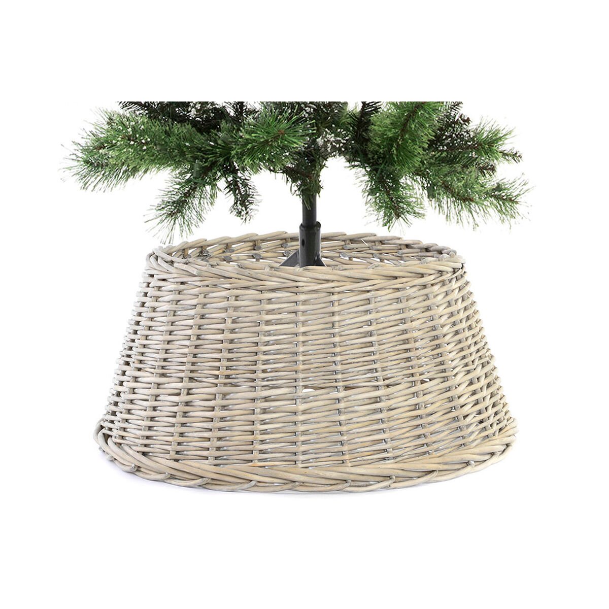 Alfombra Para Arbol de Navidad DKD HOME DECOR (Mimbre - 57 x 57 x 28 cm)