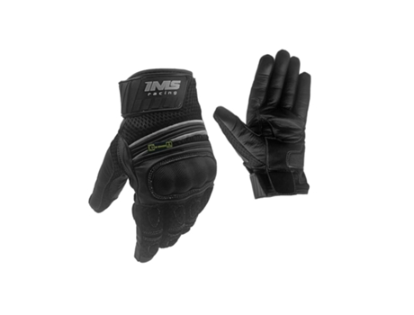 Guante de Motocilismo IMS Aquila Hombre Negro Gris (XS)