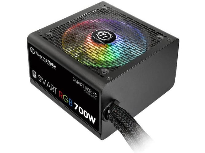 Thermaltake Smart Rgb de fuente 700 w color negro 700w 80 plus alimentacion psspr0700nhsaw1