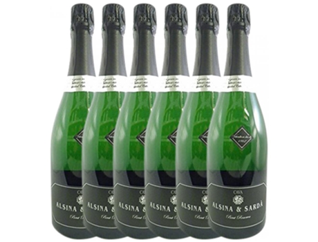 Espumante ALSINA Alsina Alsina & Sardà Brut Cava (0.75 L - 6 unidades)