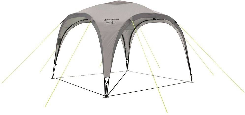 Outwell Refugio Para eventos color gris toldo de camping lounge