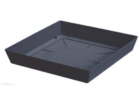 Maceta PROSPERPLAST Lofly Square (Gris - 24.5 x 24.5 x 4 cm)