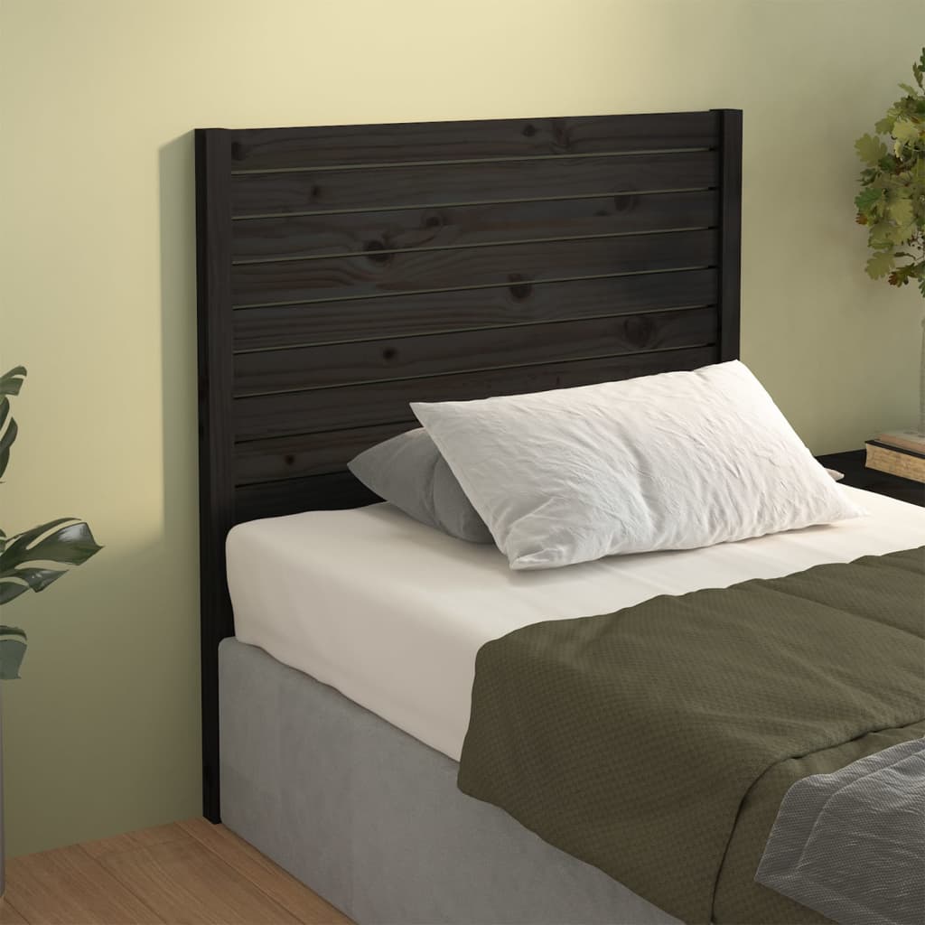 Cabecero de cama VIDAXL Negro (96 x 4 x 100 cm - Madera)