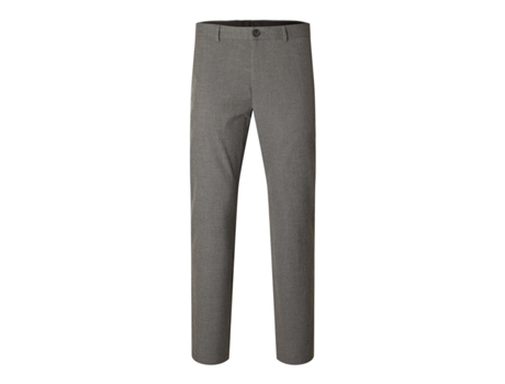 Pantalones de Hombre SELECTED Slim Fit Robert Gris (31x32)