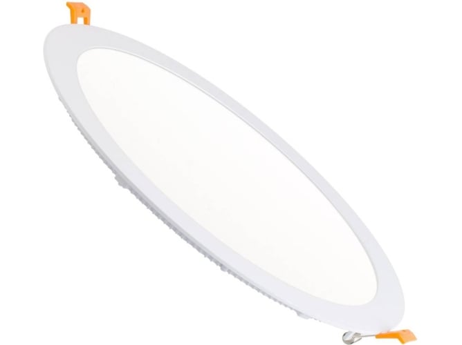 Placa Ledkia Superslim 24 w blanco lighting 24w circular foco downlight empotrable plano corte ø 285 2800k 3200k