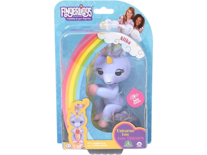 Giochi Preziosi Wowwee fingerlings unicornio gigi gema alika modelos surtidos juguete interativo bebe