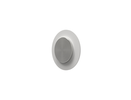 Percha SPLIT L Acero Inoxidable Blanco FINK 8.7x8.7x4 cm