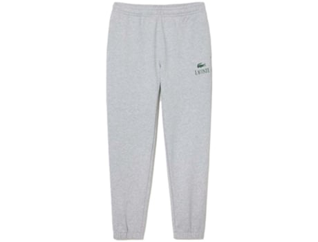 Pantalones de Hombre LACOSTE Largo Gris (XS)