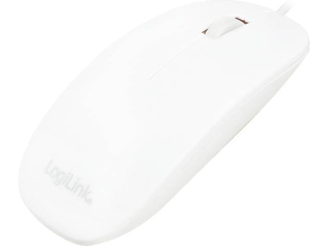 Ratón LOGILINK ID0062 (Óptico - 1000 dpi - Blanco)