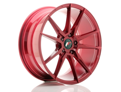 Llanta Japan Racing Jr21 19''X8,5 Et 35 5X120 Cb 72,6 Red