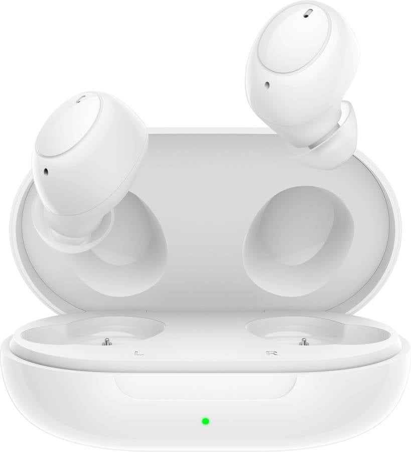 Auriculares Bluetooth True Wireless OPPO Enco Buds W12 (In Ear - Micrófono - Noise Cancelling - Blanco)